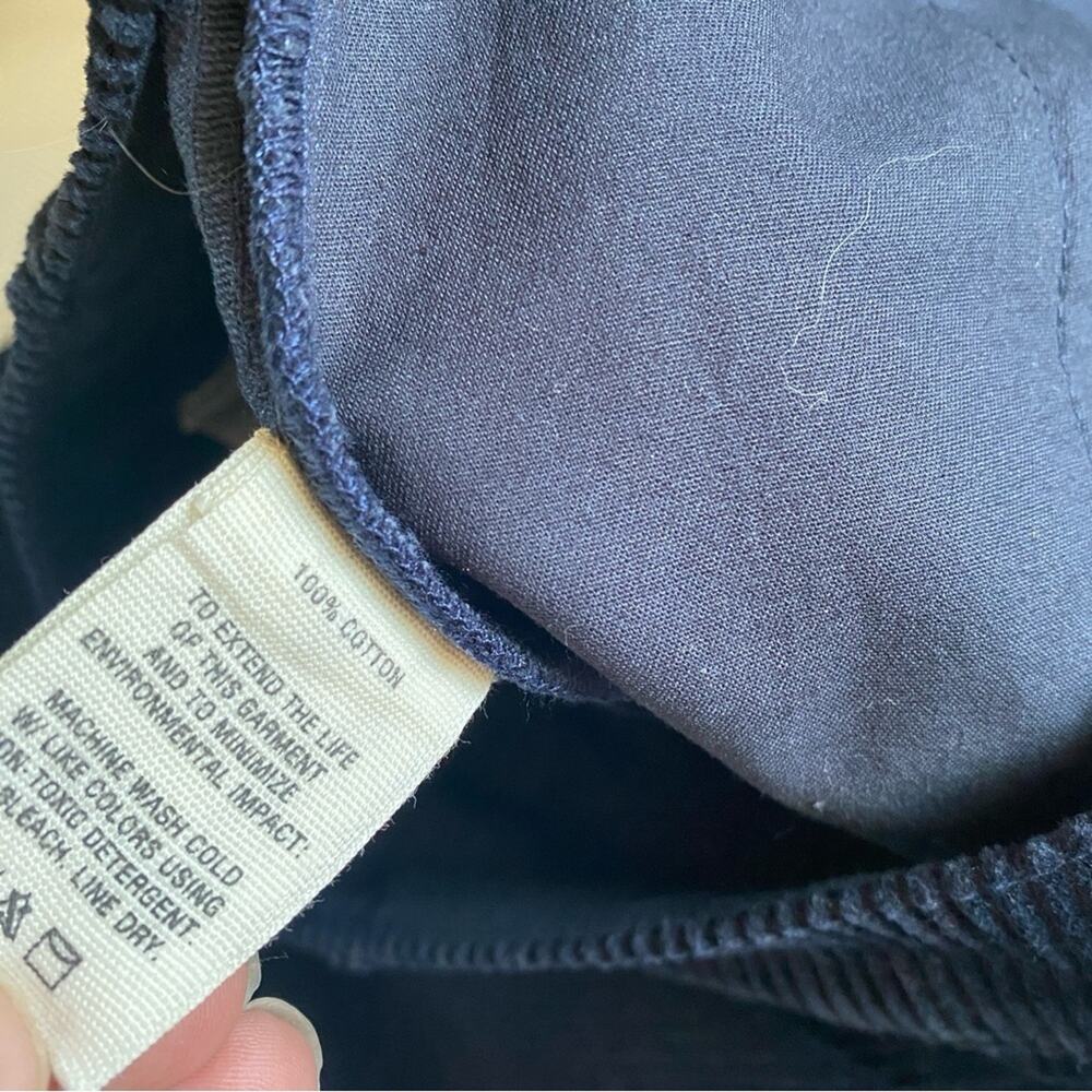 Tuckernuck Alex Mill Boy Pant in Rugged‎ Corduroy Navy blue high rise - Picture 7 of 8